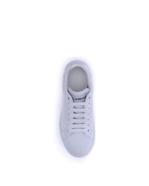 Dolce & Gabbana White Sneakers