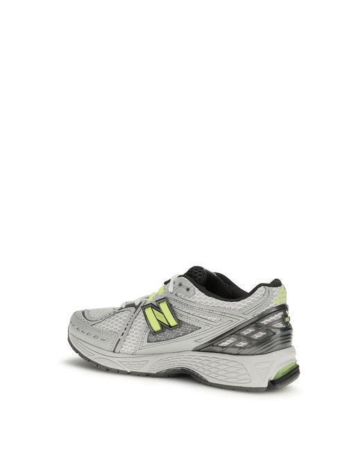 New Balance White Sneakers 1906R Metallic Metallic/Alkaline Upper: Polyamide Trainers