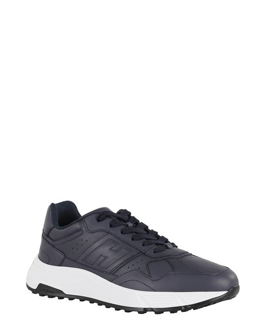 Hogan Blue Hyperlight Lace-Up Sneakers With Memory Foam Insole for men