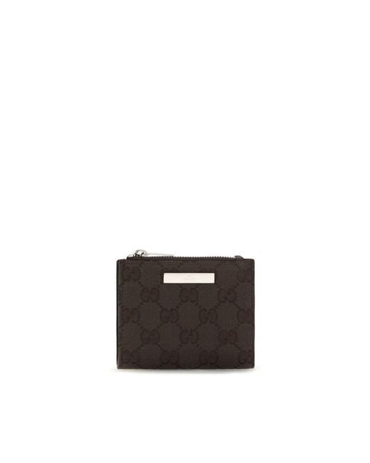 Gucci Black Polyester Wallet