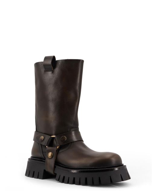 Golden Goose Deluxe Brand Black Kurt Leather Boots