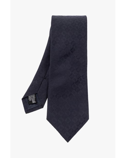 Emporio Armani Blue Silk Tie for men