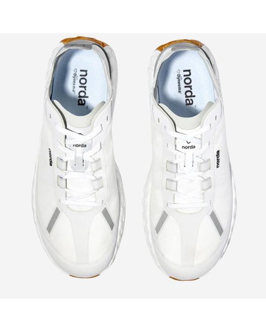 Norda Blue Sneakers 001A Recycled Polyester Trainers