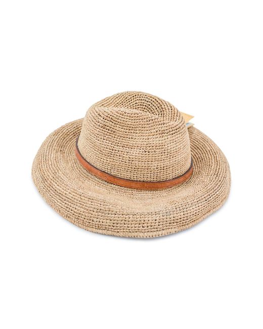 IBELIV Natural Safari Woven Straw Hat
