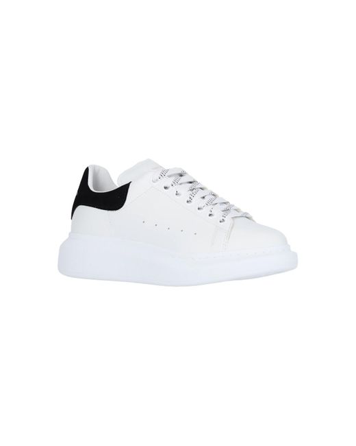 Alexander McQueen White Oversize Sneakers