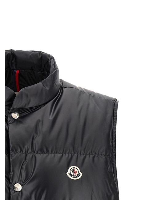 Moncler Black 'Restigo' Vest for men
