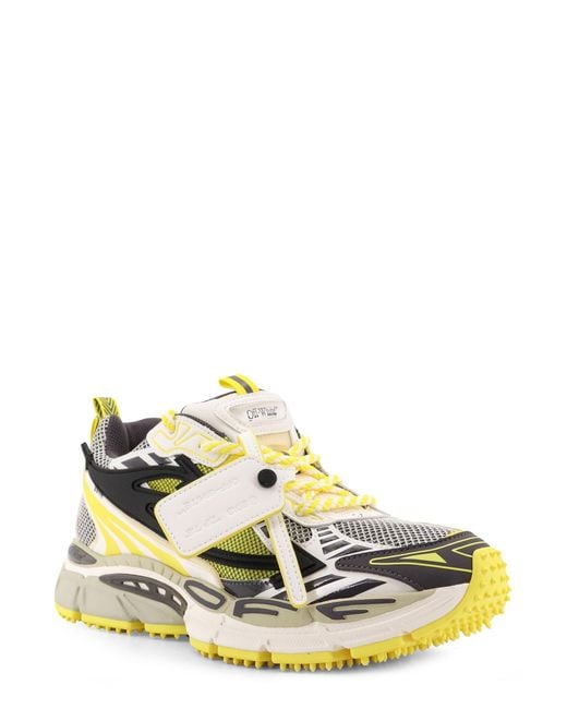 Off-White c/o Virgil Abloh Multicolor Ow Be Right Back Low-Top Mesh Sneakers for men
