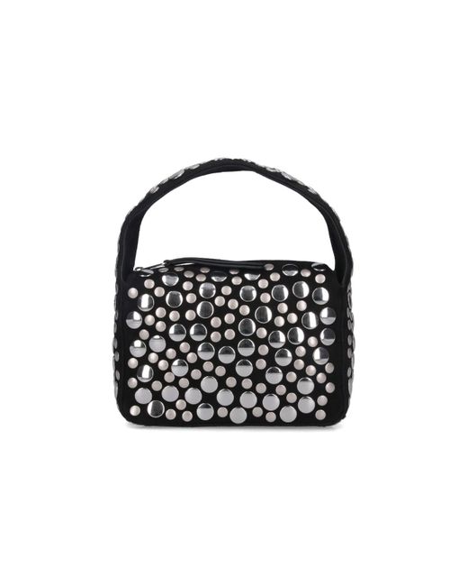 Khaite Black Elena Small Studs Bag