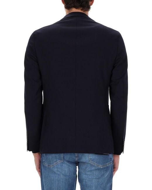 Boss Blue C-Hanry Jacket Virgin Wool for men
