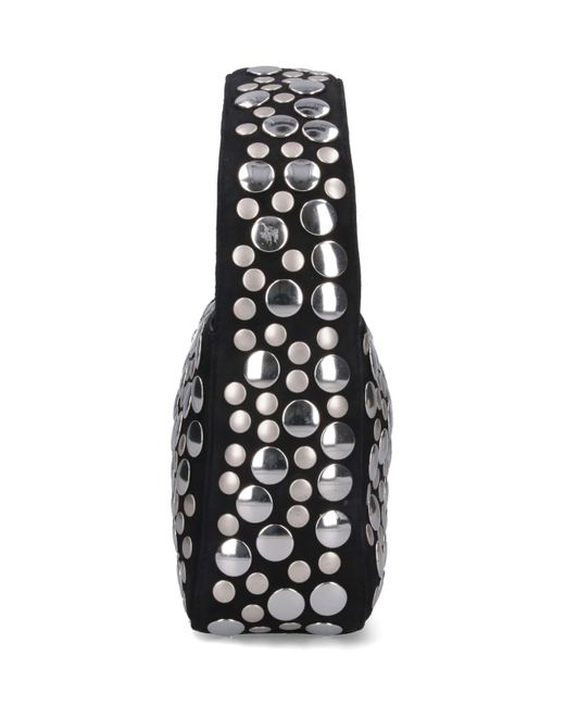 Khaite Black Elena Small Studs Bag