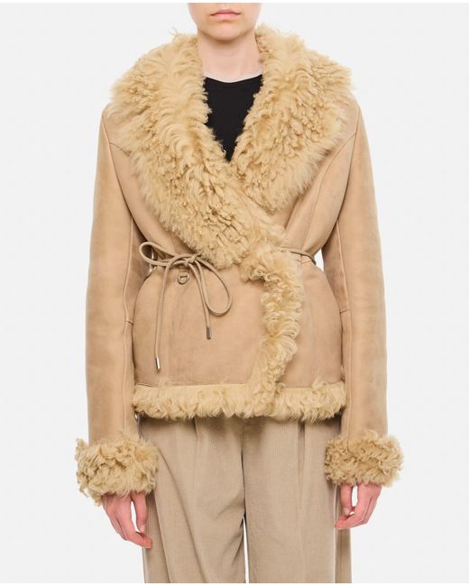 Saks Potts Natural Moss Jacket