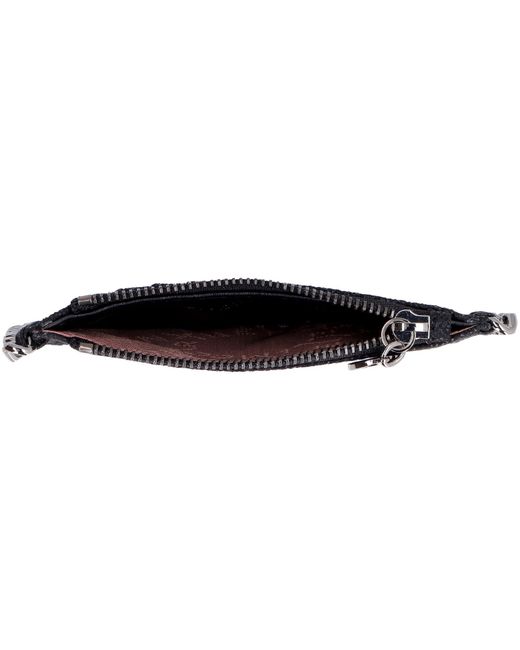 Stella McCartney Black Card Holder Polyester Wallets & Purses