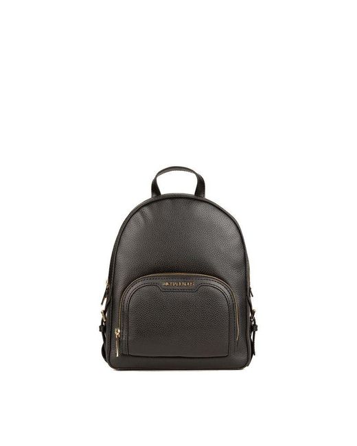 Michael Kors Black Backpack Leather