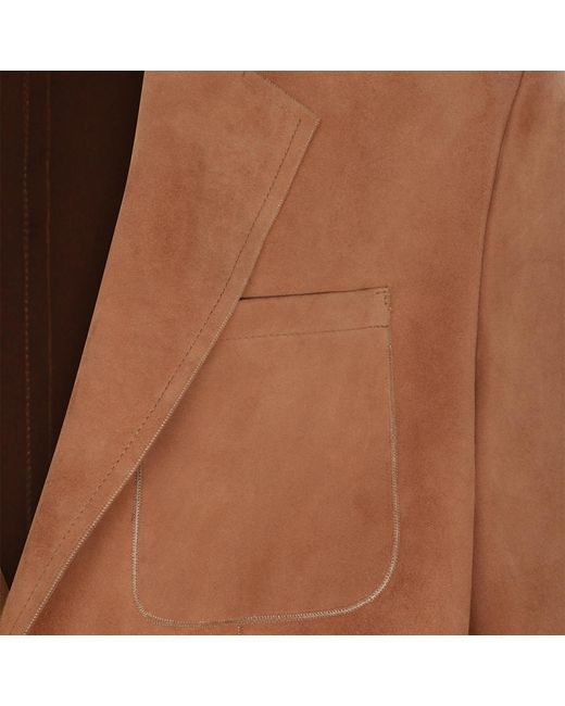 Canali Brown Jackets _Le for men