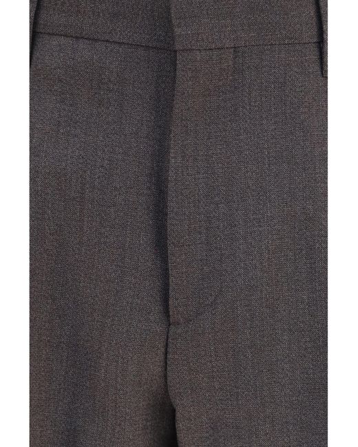 Lardini Gray Tailored Viscose Pants for men