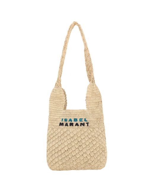 Isabel Marant Natural Praia Shoulder Bag