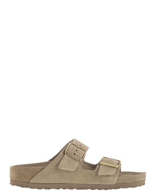 Birkenstock White Arizona Exquisite
