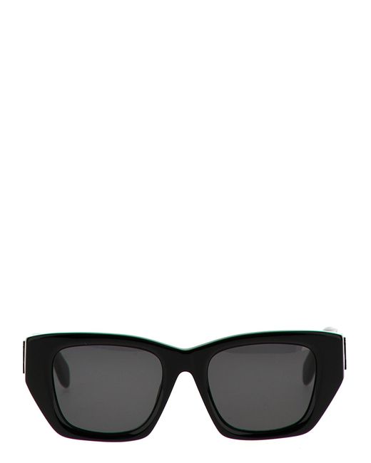 Palm Angels Black 'Hinkley' Sunglasses