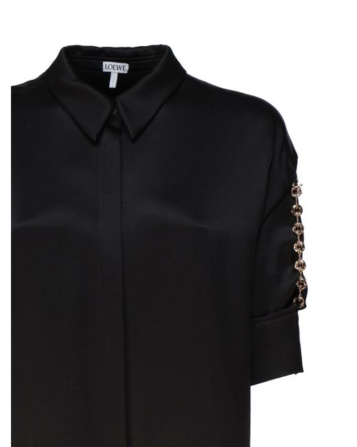 Loewe Black Shirt Dress