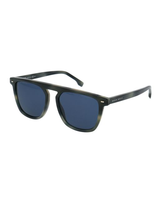 Boss Blue Acetate Sunglasses for men