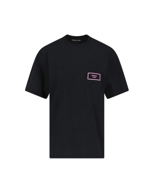Martine Rose Black T-Shirts And Polos for men