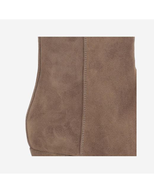 Sartore Brown Ankle Boots Suede