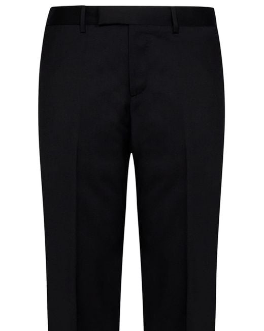Lardini Black Trousers for men