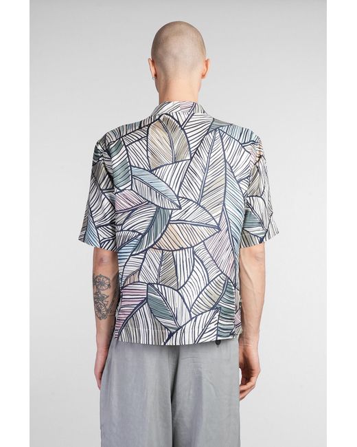 Giorgio Armani Gray Shirt for men