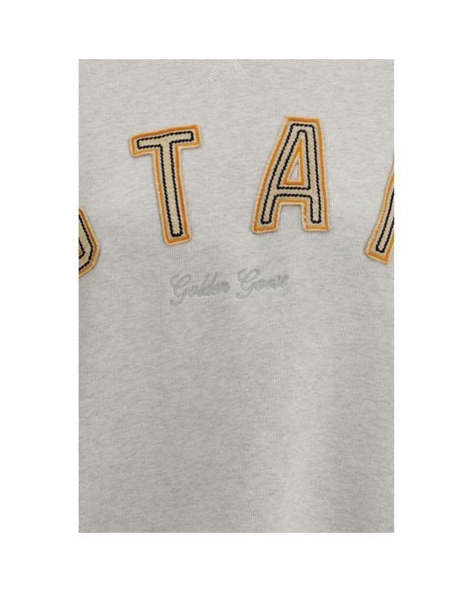 Golden Goose Deluxe Brand Gray Cotton Sweatshirt