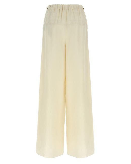 Max Mara White 'Onore' Pants