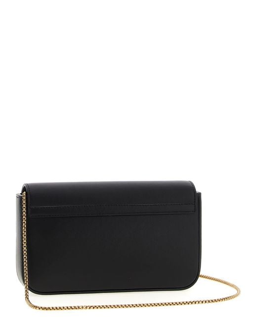 Tod's Black Mini Leather Shoulder Strap