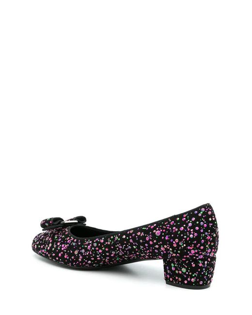 Ferragamo Black Pumps