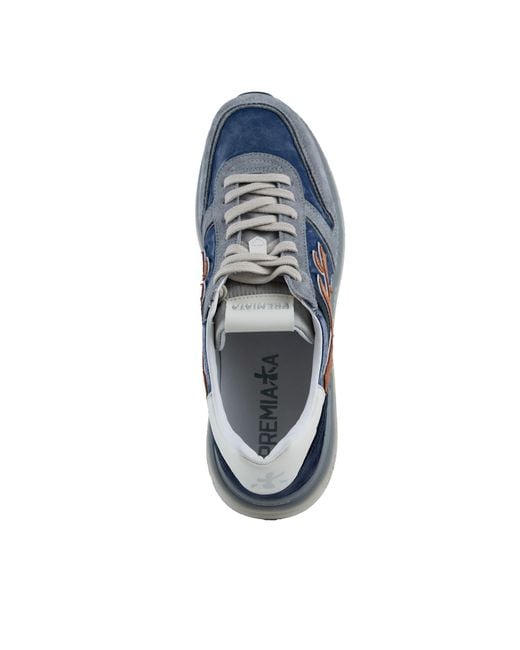 Premiata Blue Mick 7218 Sneakers for men