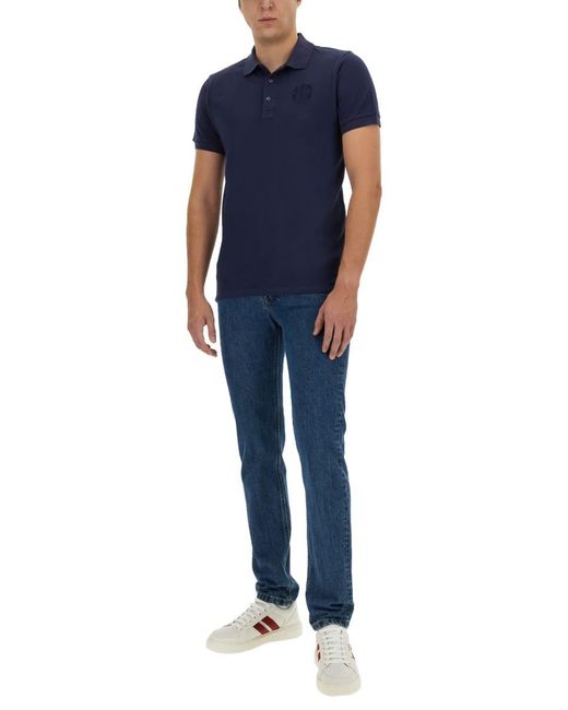 Bally Blue T-shirts And Polos for men