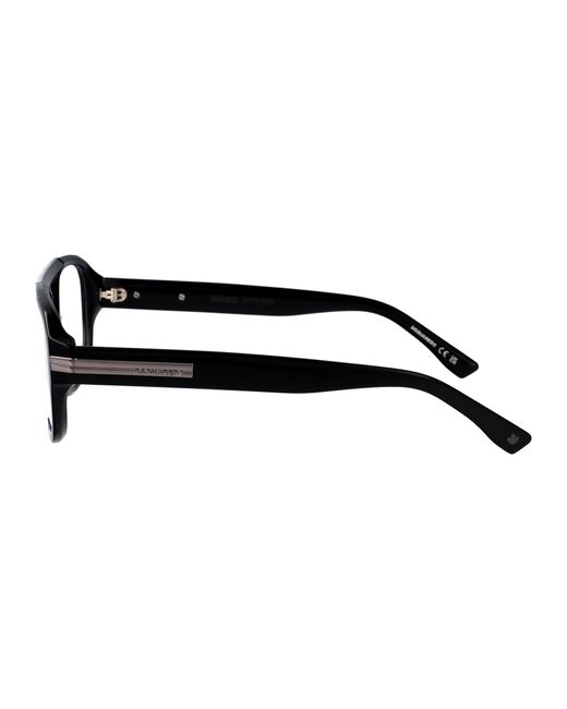 DSquared² Black Acetate Optical for men