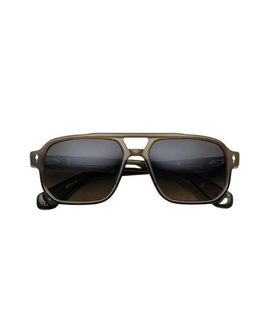 Jacques Marie Mage Black Grayling Sunglasses