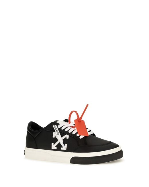 Off-White c/o Virgil Abloh Black Sneakers Vulcanized Low- Trainers for men