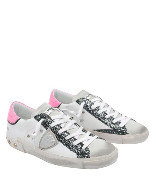 Philippe Model White Sneakers