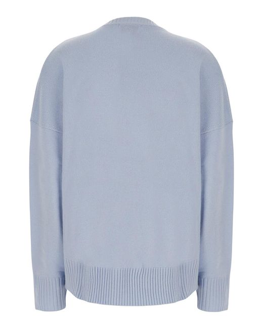 Loulou de Saison Blue Sweater Cashmere Tops