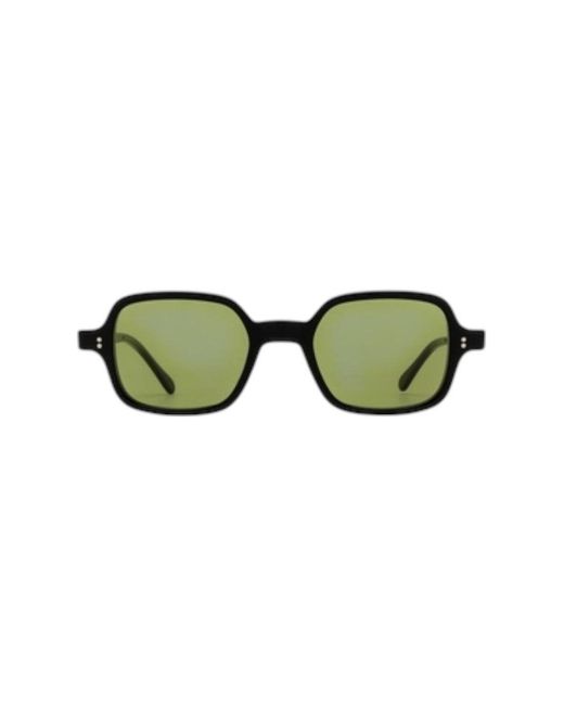 JULIUS TART Green Julius Tart T-Square Sunglasses