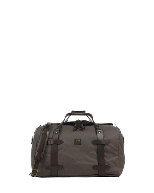 Filson Gray Duffle Medium Luggage Twill for men