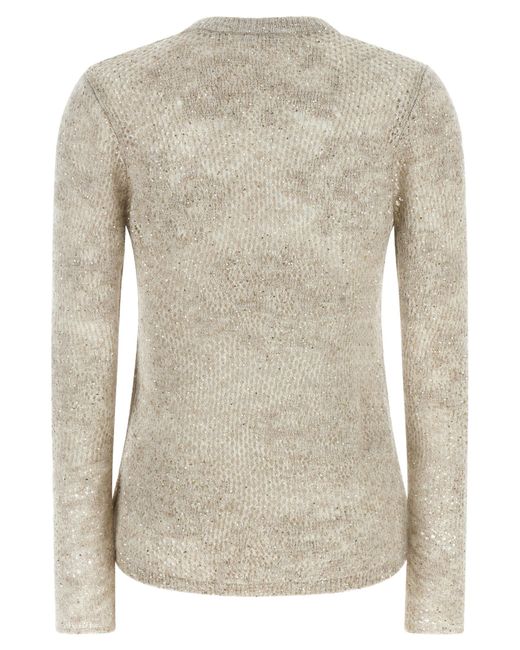 Brunello Cucinelli Natural Nylon Cardigan Clothing