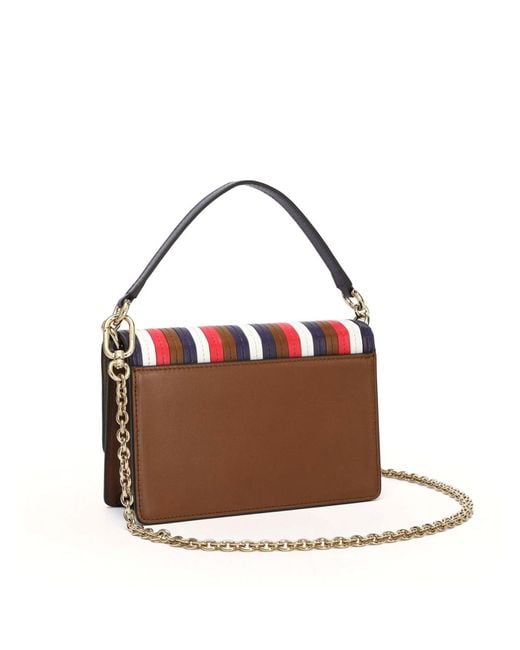 Furla Brown 1927 Logo Crossbody Bag Shoulder