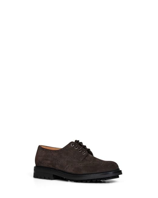 Church's White Ebony Suede Mc Pherson Lw Derby for men