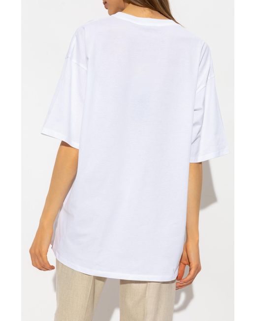 Max Mara White 'tacco' T-shirt