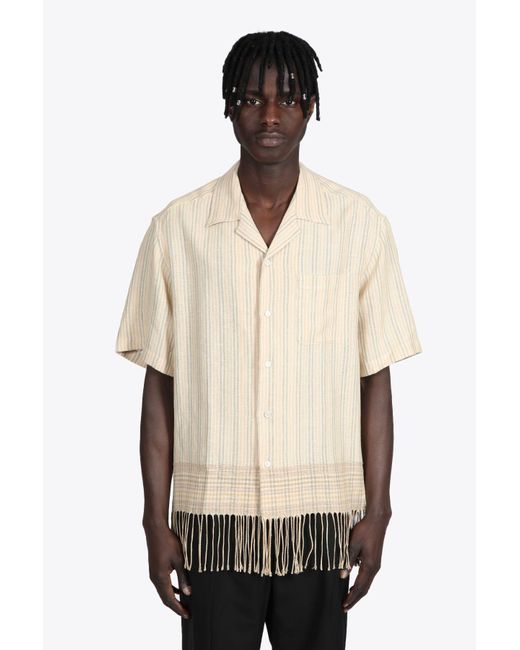 Cmmn Swdn Short Sleeve Linen Camp 