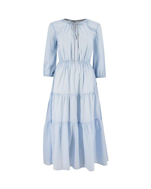 Peserico Blue Dress