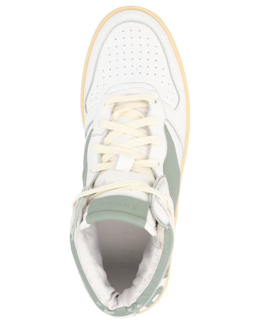 Rhude White 'Rhecess Hi' Sneakers for men