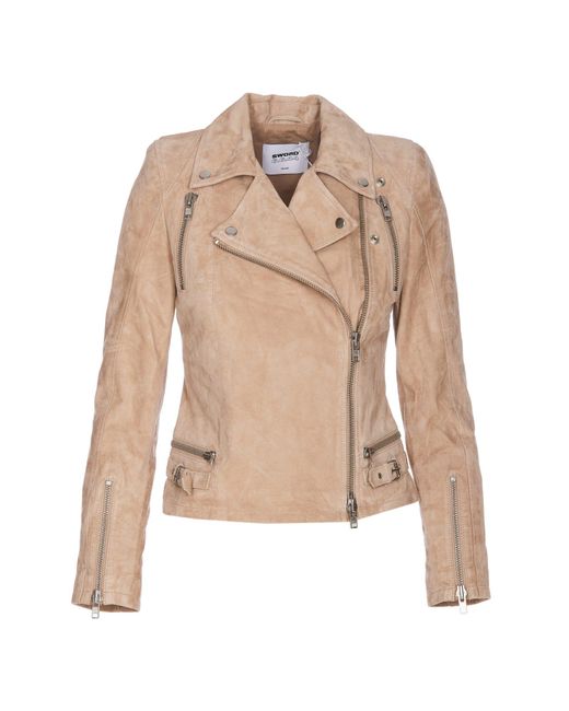 S.w.o.r.d 6.6.44 Natural Suede Jacket