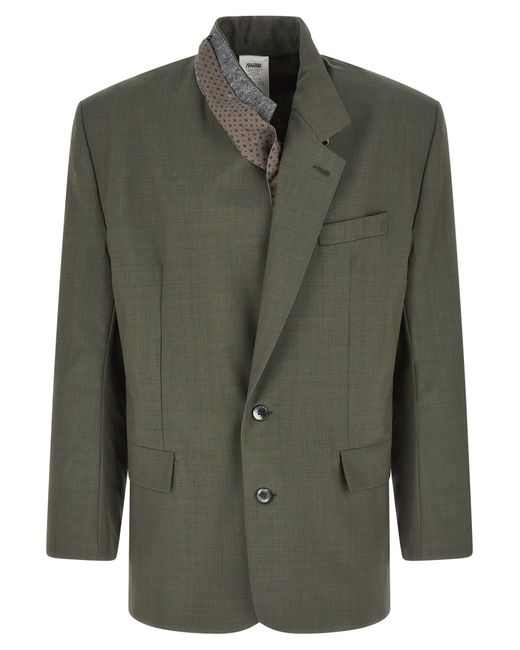 Magliano Green 'Dawn Rimini' Blazer for men